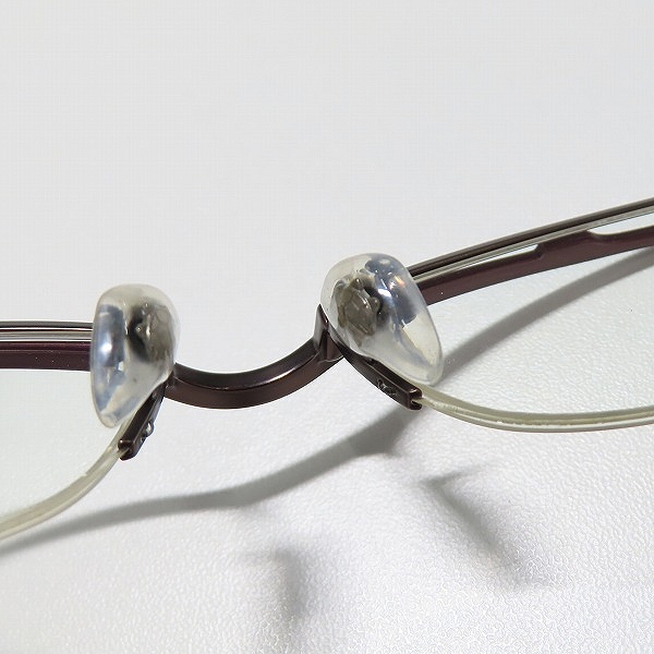 実際に弊社で買取させて頂いた999.9/フォーナインズ チタンメガネフレーム 眼鏡 S-111Tの画像 4枚目