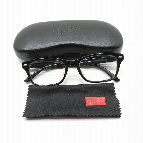 実際に弊社で買取させて頂いたRay-Ban/レイバン フルリム メガネフレーム アイウェア RB5345D 2000の画像 9枚目