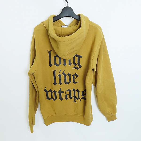 実際に弊社で買取させて頂いたWTAPS/ダブルタップス LONG LIVE HOODY/プルオーバーパーカー/01の画像 1枚目