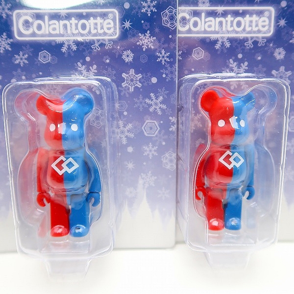 実際に弊社で買取させて頂いた【未開封】MEDICOM TOY/メディコムトイ BE@RBRICK/ベアブリック コラントッテ/JFA 3点セットの画像 3枚目