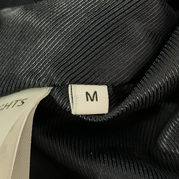 実際に弊社で買取させて頂いたBEAMS LIGHTS × 小松マテーレ/ビームスライト アライド ダウンブルゾン 51-18-0439-147/Mの画像 4枚目