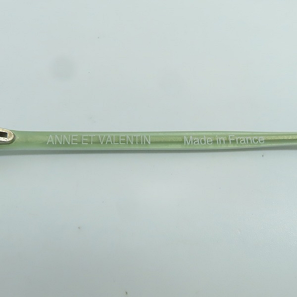 実際に弊社で買取させて頂いたAnne et Valentin/アンバレンタイン FAT S6 B メガネフレーム の画像 6枚目