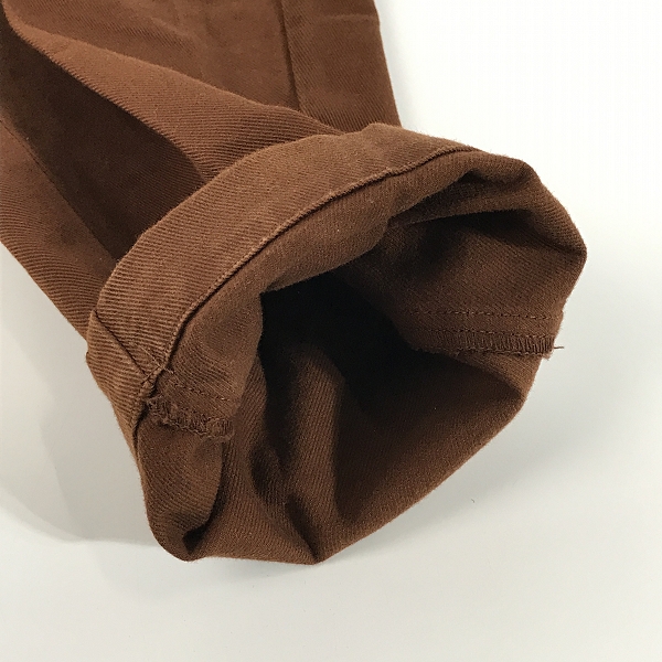 実際に弊社で買取させて頂いたAMI Alexandre Mattiussi/アミ アレクサンドラ マティッシ  19-20AW/OVERSIZE CARROT FIT TROUSERS/NVY/ボトム/H19T617.248/Sの画像 8枚目