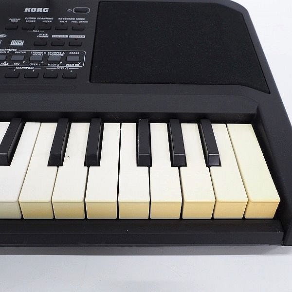 実際に弊社で買取させて頂いた★KORG/コルグ microARRANGER MAR-1 ミニ61鍵搭載 作曲アシスト・キーボード シンセサイザー【簡易動作確認済】の画像 4枚目