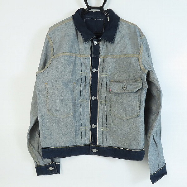 実際に弊社で買取させて頂いたLEVIS×BEAMS/リーバイス×ビームス THE INSIDE OUT COLLECTION デニムジャケット 84464-0000/L