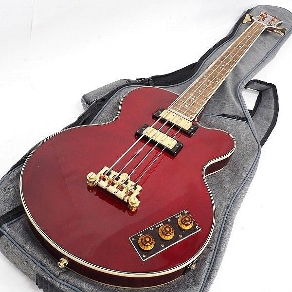 実際に弊社で買取させて頂いた★Epiphone/エピフォン Allen Woody Rumblekat Bass アレン・ウッディ シグネチャーモデル 4弦エレキベース ケース付