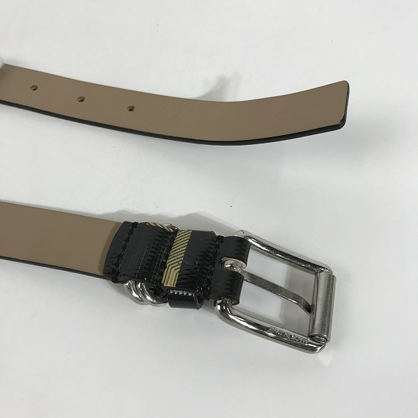 実際に弊社で買取させて頂いたEMPORIO ARMANI/エンポリオ アルマーニ レザーベルト Y4S012/54の画像 2枚目