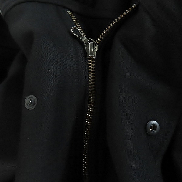実際に弊社で買取させて頂いたJULIUS/ユリウス 23PS Oversize Hooded Coat/オーバーサイズ フーデッド コート 807COM1/3の画像 6枚目