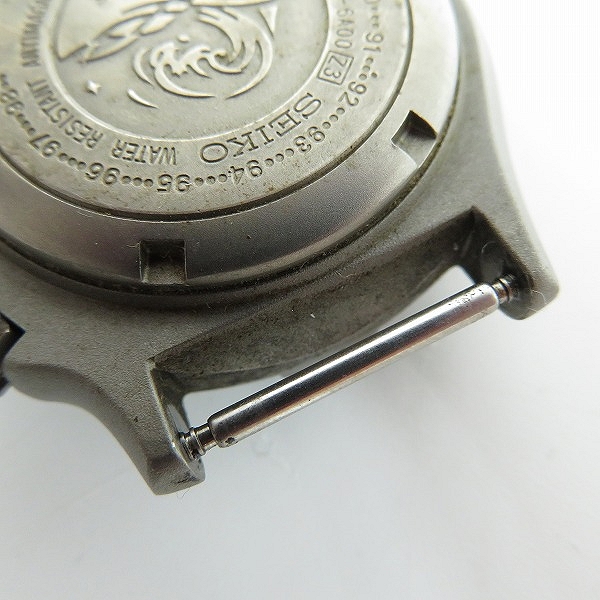 実際に弊社で買取させて頂いたSEIKO/セイコー プロフェッショナル ダイバー 7C43-6A00 クォーツ/ウォッチ/腕時計【動作未確認】の画像 7枚目