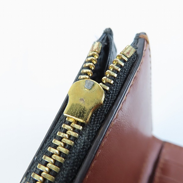 実際に弊社で買取させて頂いたBURBERRY/バーバリー Small Icon Stripe E-canvas Folding Wallet/アイコンストライプ 三つ折り財布 8026003 A7026の画像 8枚目