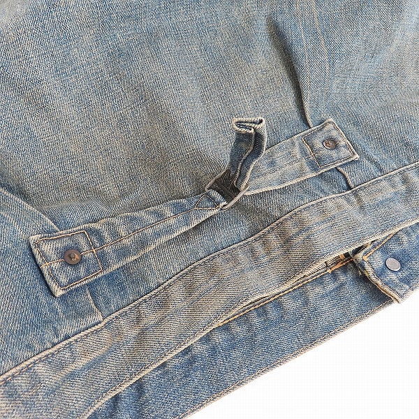 実際に弊社で買取させて頂いたLevi's/リーバイス 506XX VINTAGE CLOTHING 2003年製/日本製/1stモデル/BIG E デニムジャケット/Gジャン 70506/42の画像 9枚目