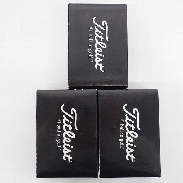 実際に弊社で買取させて頂いた【未使用/オウンネーム】Titleist/タイトリスト NXT TOUR S ゴルフボール イエロー 6スリーブ/計18個 の画像 2枚目