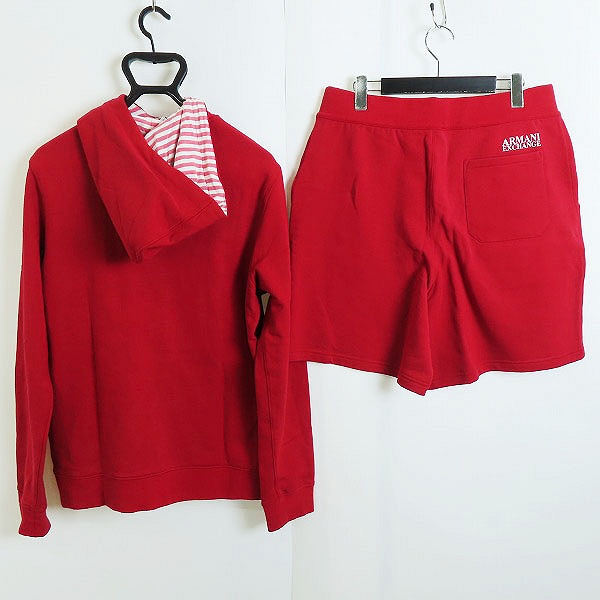 実際に弊社で買取させて頂いた【未使用】AX/ARMANI EXCHANGE/アルマーニエクスチェンジ スウェット/セットアップ 3ZZMAR ZJP8Z/3ZZS86 ZJP8Z/Mの画像 1枚目