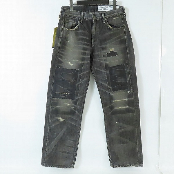 実際に弊社で買取させて頂いた【未使用】NEIGHBORHOOD/ネイバーフッド ダメージ/リメイク加工 BASIC デニムパンツ 132DCNH-PTM19/S