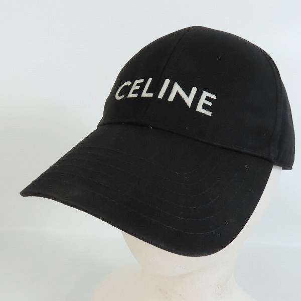 実際に弊社で買取させて頂いた【JPタグ】CELINE/セリーヌ ロゴ ベースボールキャップ 2AUA1242N/M