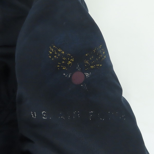 実際に弊社で買取させて頂いたALPHA INDUSTRIES/アルファインダストリーズ U.S. AIR FORCE B-15C フライトジャケット/ミリタリージャケット/40の画像 5枚目