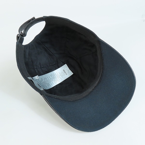 実際に弊社で買取させて頂いたDior Homme/ディオールオム ロゴエンブロイダリーベースボールキャップ 933C902D4511/Lの画像 4枚目