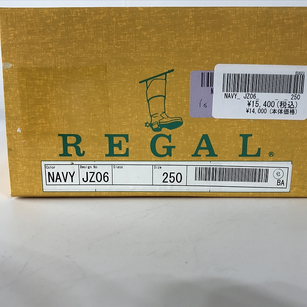実際に弊社で買取させて頂いたREGAL/リーガル モカシンレザーシューズ NC22A JZ06/25の画像 7枚目
