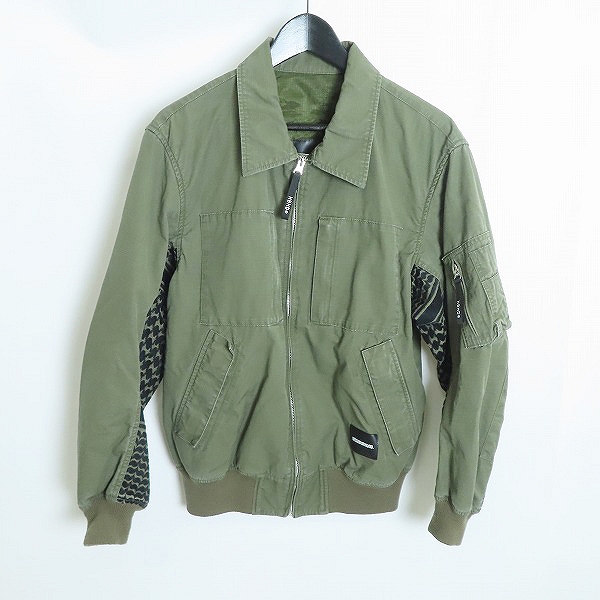 実際に弊社で買取させて頂いたNEIGHBORHOOD/ネイバーフッド 2020 HELICREW.SMG/C-JKT/ヘリクルージャケット/201AQNH-JKM04/M