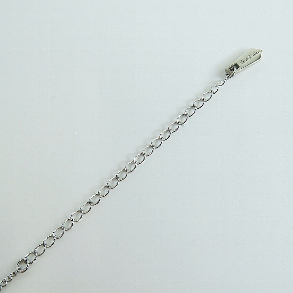 実際に弊社で買取させて頂いたPaul Smith/ポールスミス ロゴ入り 縦長ネックレスの画像 6枚目