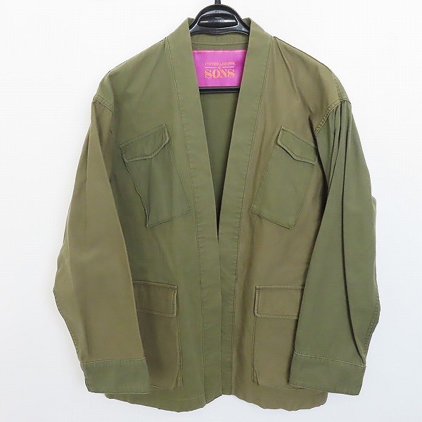 実際に弊社で買取させて頂いたUNITED ARROWS &SONS/ユナイテッドアローズアンドサンズ MIL TOMMY SHIRT/ミリタリージャケット 1125-211-5861/L