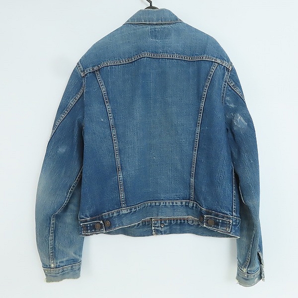 実際に弊社で買取させて頂いたLevi's/リーバイス 60s BIGE ビッグE 70505  デニムジャケットの画像 1枚目