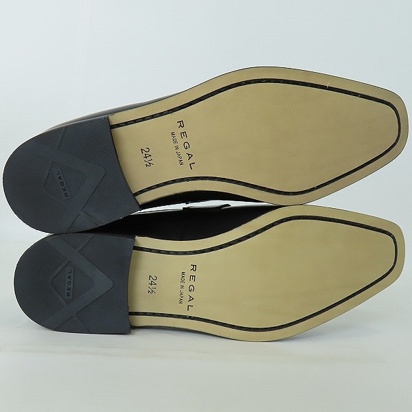 実際に弊社で買取させて頂いたREGAL/リーガル レザー ローファー Y920/24.5aの画像 2枚目