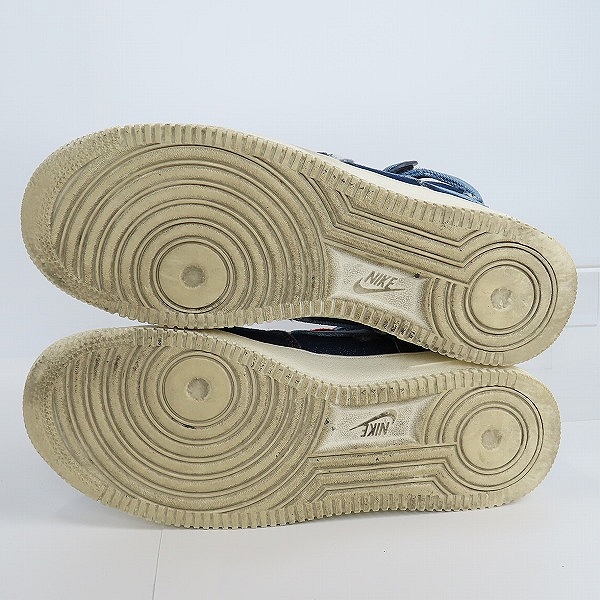 実際に弊社で買取させて頂いたNIKE/ナイキ LEVI'S/リーバイス AIR FORCE 1 HIGH カスタムシューズ/CJ4383-994/27の画像 3枚目