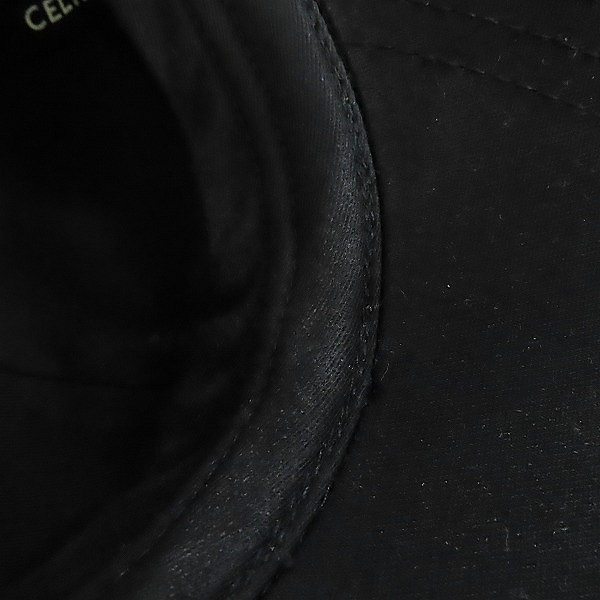 実際に弊社で買取させて頂いた【JPタグ】CELINE/セリーヌ ロゴ ベースボールキャップ 2AUA1242N/Mの画像 6枚目