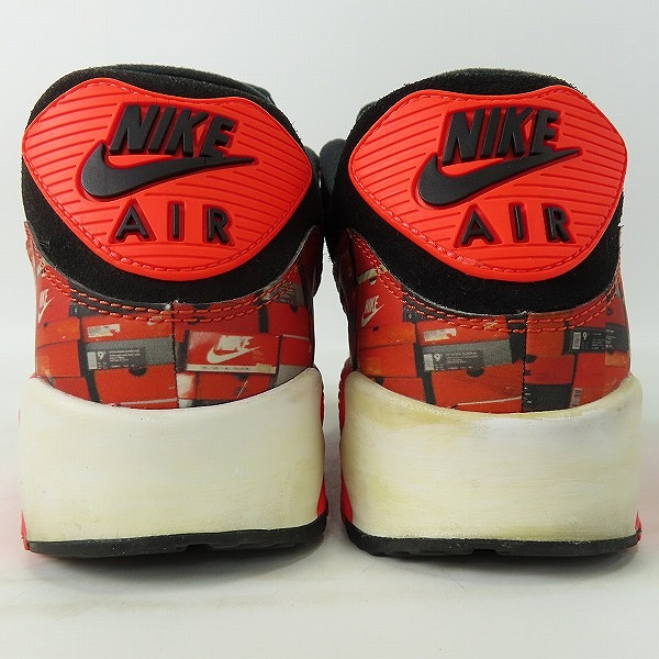 実際に弊社で買取させて頂いたNIKE×atmos/ナイキ×アトモス AIR MAX 90 PRNT "WE LOVE NIKE"/エアマックス90 プリント AQ0926-001/26の画像 1枚目