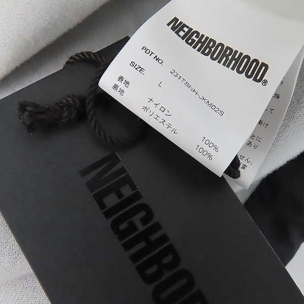 実際に弊社で買取させて頂いた【未使用】NEIGHBORHOOD/ネイバーフッド 23SS NH SHIBUYA.WINDBREAKER JACKET 231TSNH-JKM02S/Lの画像 4枚目