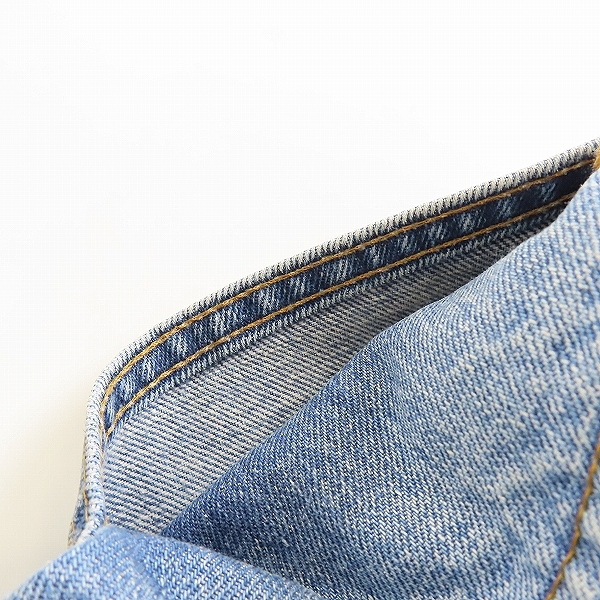 実際に弊社で買取させて頂いたLevi's/リーバイス 刻印8 オレンジタブ スモールe デニムパンツの画像 7枚目