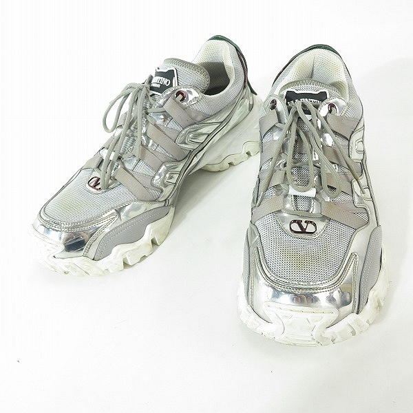 実際に弊社で買取させて頂いたVALENTINO GARAVANI × UNDERCOVER/ヴァレンティノ×アンダーカバー ローカットスニーカー TSC20Y0/43