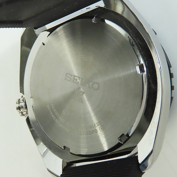 実際に弊社で買取させて頂いたSEIKO/セイコー プロスペックス ソーラー 腕時計 V157-0BP0の画像 3枚目
