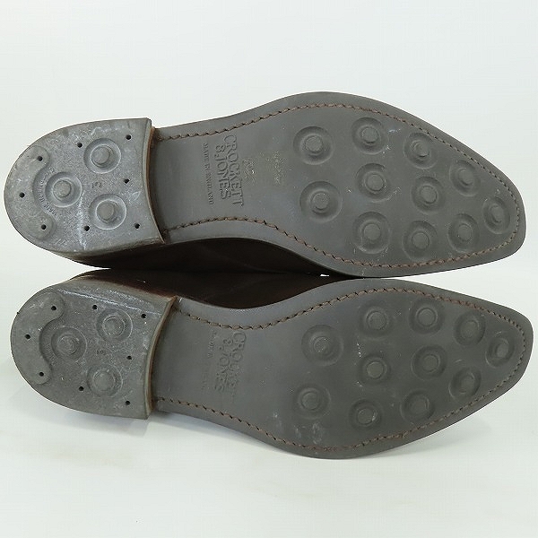 実際に弊社で買取させて頂いたCROCKETT&JONES/クロケット&ジョーンズ TETBURY/テットベリー チャッカブーツ 5072RS-29R/6.5の画像 2枚目