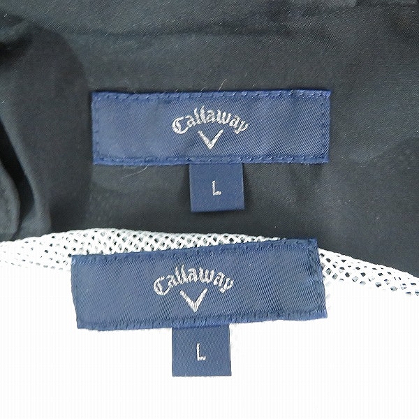 実際に弊社で買取させて頂いた【未使用】Callaway/キャロウェイ 4WAYセットアップレインウェア C23989100/Lの画像 2枚目