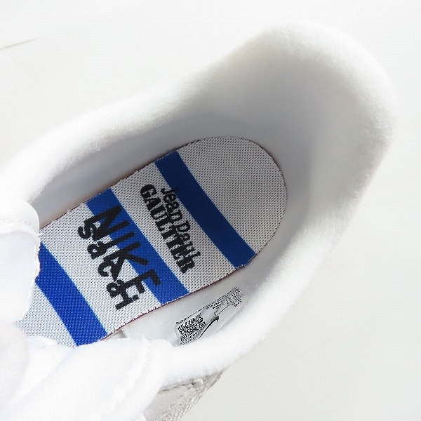 実際に弊社で買取させて頂いた【未使用】NIKE×sacai×Jean Paul Gaultier/ナイキ×サカイ×ゴルチェ Woven VaporWaffle "White" DR5209-100 27.5の画像 4枚目