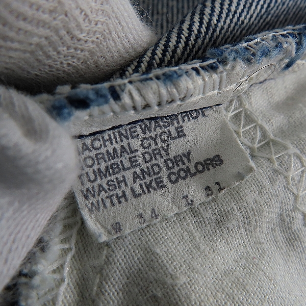実際に弊社で買取させて頂いたLevi's/リーバイス 80s オレンジタブ スモールe デニムパンツ/W34L31の画像 3枚目