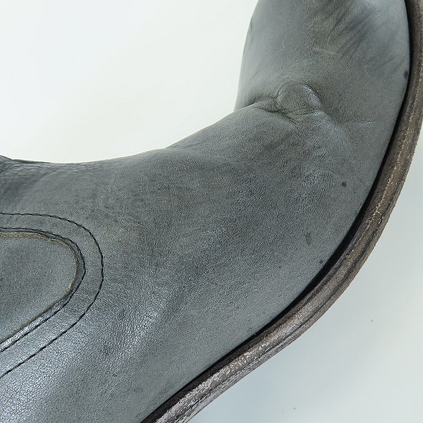 実際に弊社で買取させて頂いたKAZUYUKI KUMAGAI ATTACHMENT/カズユキクマガイ アタッチメント サイドジップブーツ/42.5の画像 7枚目