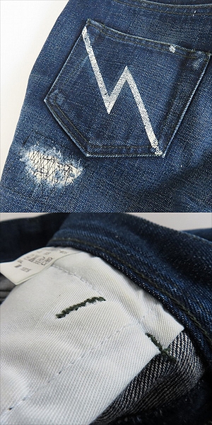 実際に弊社で買取させて頂いたNEIGHBORHOOD/ネイバーフッド SAVAGE H2NARROW DCNH-PT-W06 デニムパンツ/XSの画像 8枚目