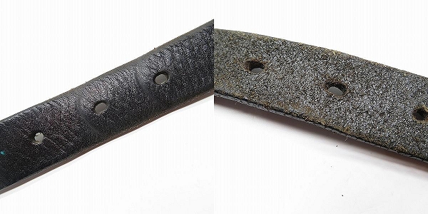 実際に弊社で買取させて頂いた International Gallery BEAMS x WILLIAM/インターナショナルギャラリービームス×ウィリアム レザー ウエスタンベルト/32の画像 8枚目