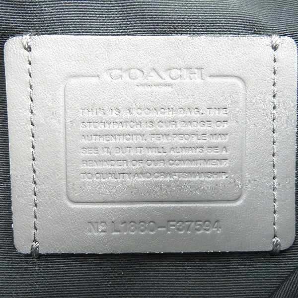実際に弊社で買取させて頂いたCOACH/コーチ グラハム ボディーバッグ F37594の画像 6枚目