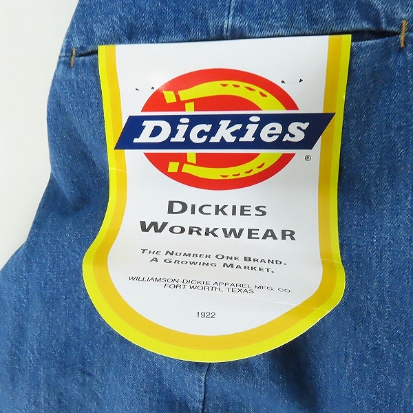 実際に弊社で買取させて頂いたSHINYA KOZUKA×DICKIES/シンヤコヅカ×ディッキーズ BAGGY WITH DICKIES バギー デニムパンツ 2301SK84/Mの画像 9枚目