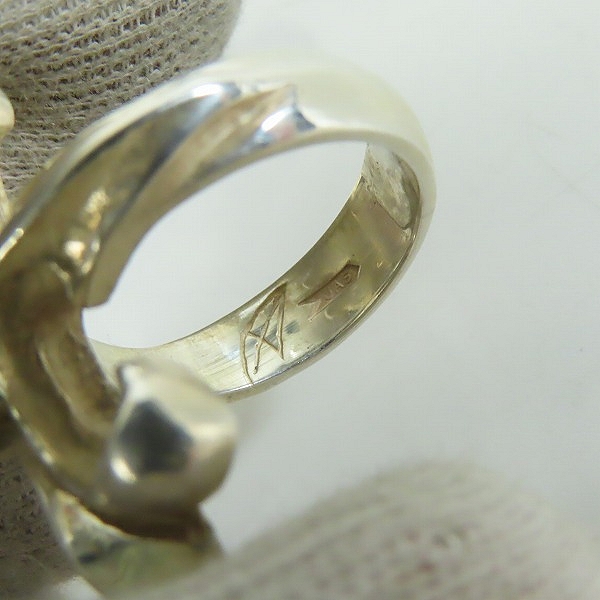 実際に弊社で買取させて頂いたCRAZY PIG/クレイジーピッグ チューダークロス リング/指輪 16号の画像 6枚目