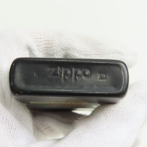 実際に弊社で買取させて頂いたZIPPO/ジッポー HARLEY-DAVIDSON/ハーレーダビッドソン ロゴ ブラック 91年製の画像 3枚目
