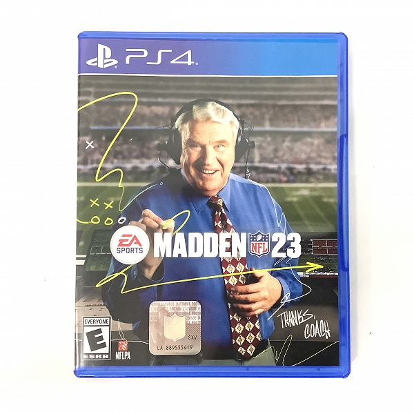 実際に弊社で買取させて頂いたPS4ソフト Madden NFL 23 輸入版 アメリカンフットボール/アメフト ゲーム