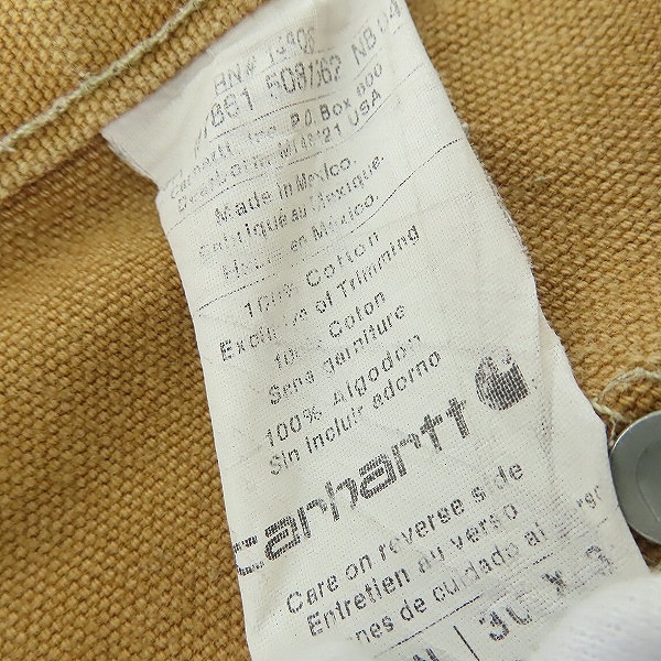 実際に弊社で買取させて頂いたCarhartt/カーハート ダブルニーペインターパンツ/30の画像 4枚目