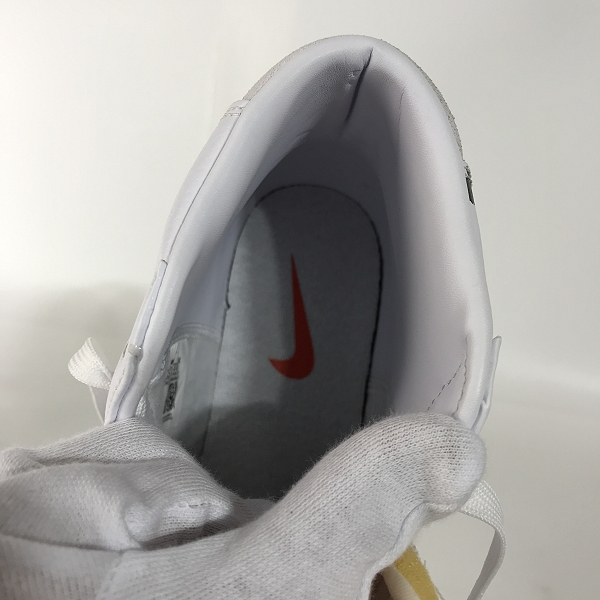 実際に弊社で買取させて頂いたNIKE/ナイキ BLAZER MID 77 VINTAGE/ブレーザー ミッド 77 ビンテージ White/Black/Sail DC7331-100/27の画像 4枚目