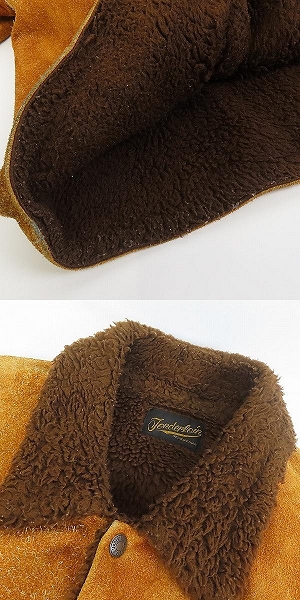 実際に弊社で買取させて頂いたTENDERLOIN/テンダーロイン SADDLE SUADE JKT サドルスエードジャケット /XSの画像 9枚目