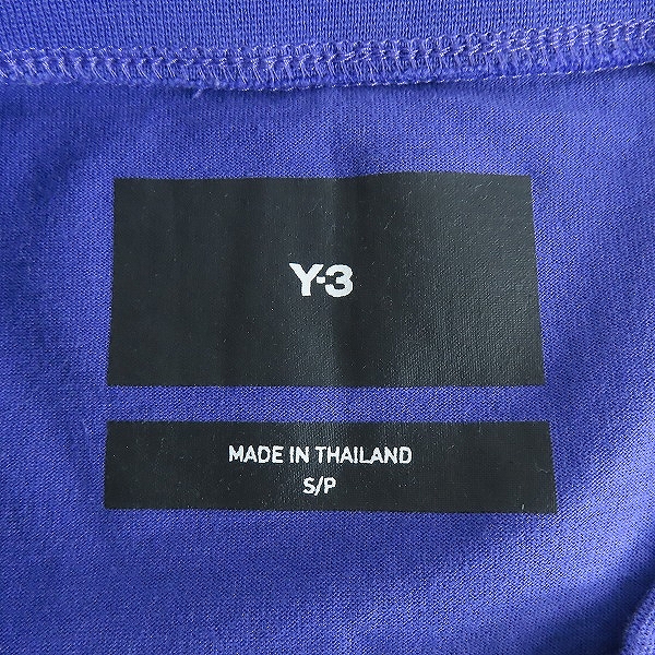 実際に弊社で買取させて頂いたY-3/ワイスリー GRAPHIC LOGO SHORT SLEEVE TEE 半袖Tシャツ HY1273/Sの画像 2枚目